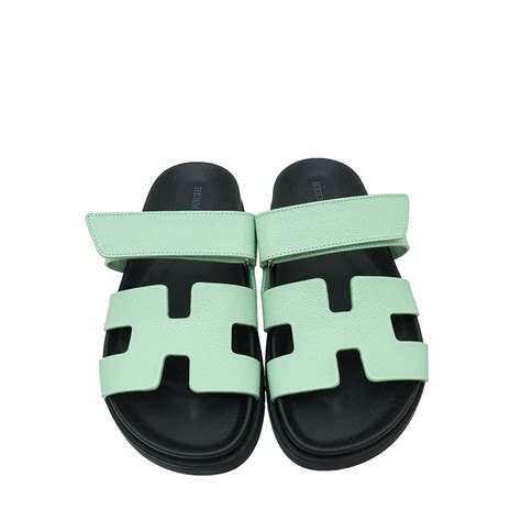 hermes chypre sandals vert jade|hermes sandals for sale.